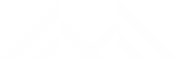 logo White geometric logo resembling two peaked roofs above the text "MOSAIC ROOFING SYSTEMS" on a black background.